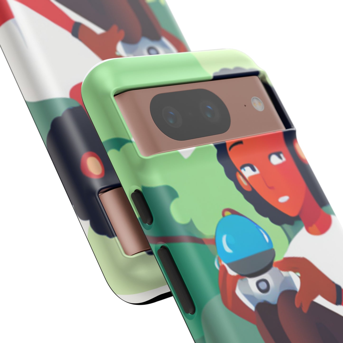 Robots in the Park Phone Cases