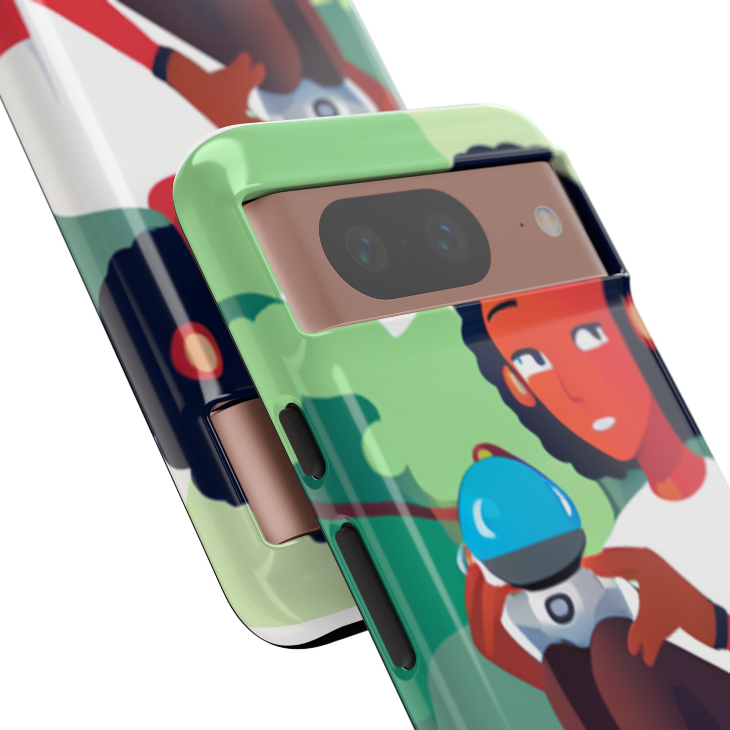 Robots in the Park Phone Cases