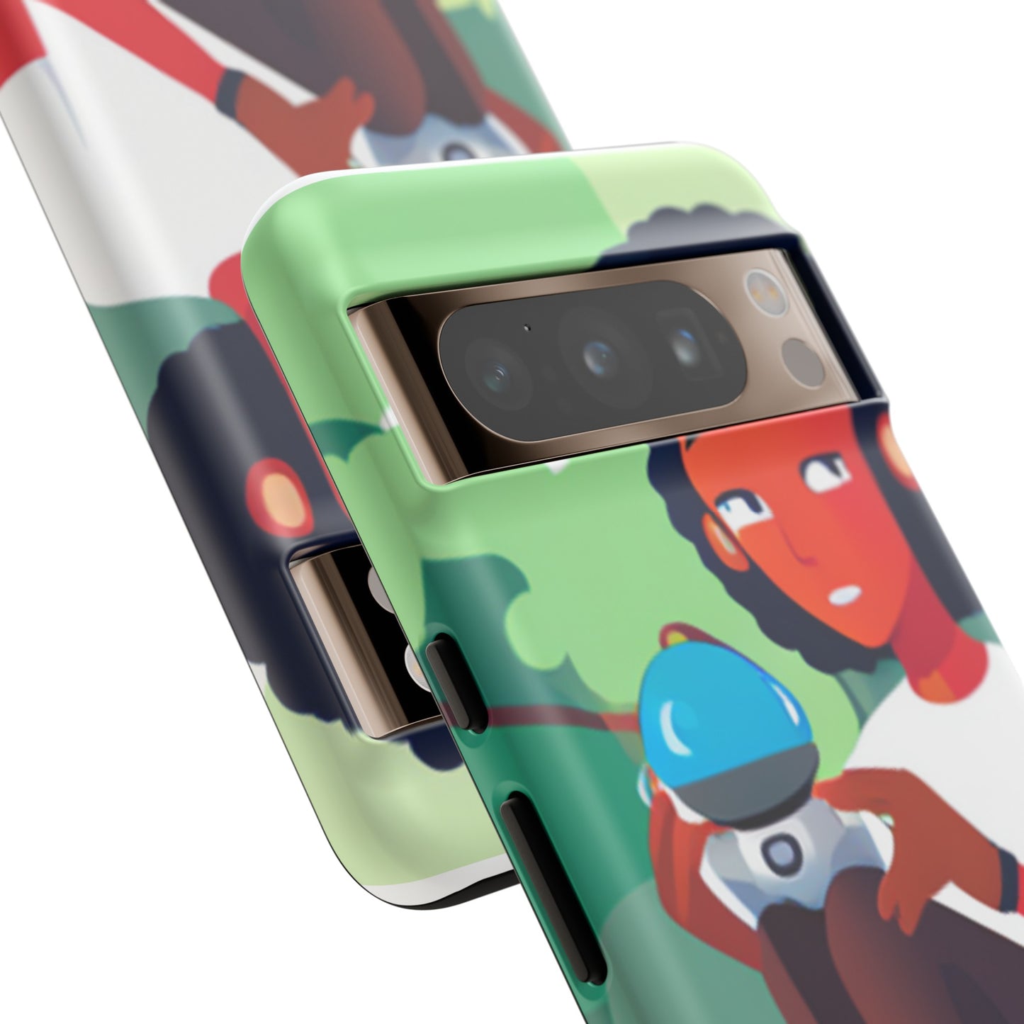 Robots in the Park Phone Cases